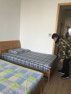 金茂商校进行宿舍安全大检查