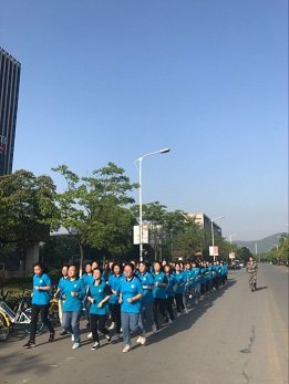 2017-2018第二学期军事化管理训练